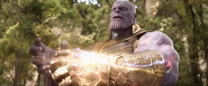 Gant Thanos Infinite Glove Marvel Périphérique Nouveau Rôle de Jeu d'Or
